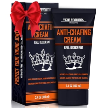 Viking Revolution Aloe Vera Ball Deodorant for Men - Fresh & Dry All Day