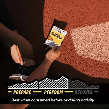 Honey Stinger Organic Vanilla Waffle | Energy Stroopwafel for Exercise, Endurance and Performance | Sports Nutrition for Home & Gym, Pre and Post Workout | Box of 16 Waffles, 16.96 Ounce