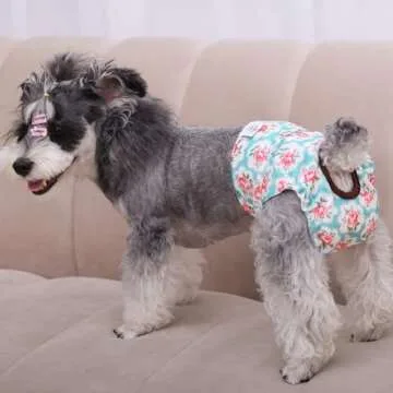 CuteBone Female Dog Diapers - Washable & Reusable for Comfort