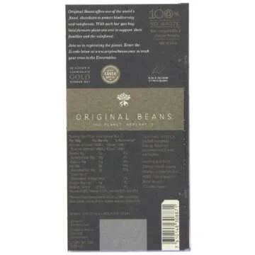 Original Beans Esmeraldas Milk Chocolate Bar