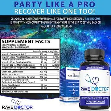Rave Doctor 5-HTP Supplement - Essential Rave Vitamins