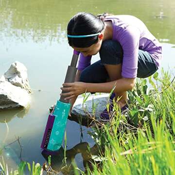 Educational Insights Nancy B's Science Club AquaScope, Explore Underwater Without Getting Wet, Includes Magnifier & LED Flashlight, Ages 8+