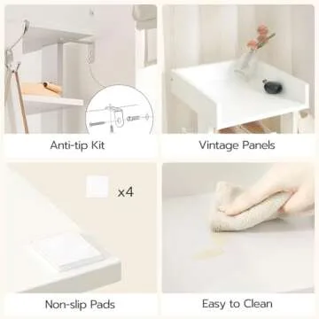 HOOBRO 7-Tier Vertical Shoe Rack for Organized Storage