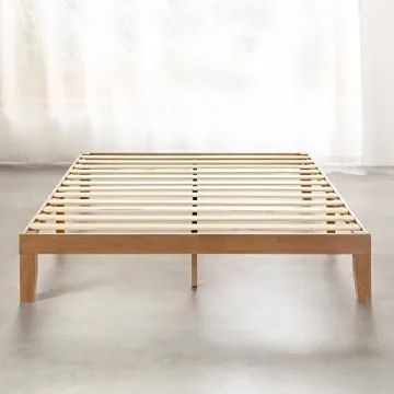 Mellow Solid Wood Platform Bed - Simple Assembly, Stylish Design