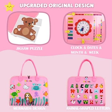 Guolely Busy Board Montessori Toy: Fun Learning for Toddlers