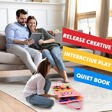 Guolely Busy Board Montessori Toy: Fun Learning for Toddlers