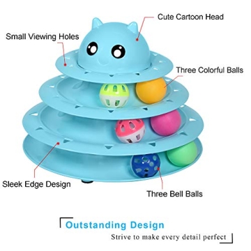 Engaging UPSKY Cat Toy Roller for Interactive Play