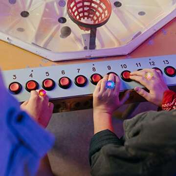 LED Light Up Jelly Rubber Rings - Party Fun for All Ages