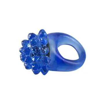 LED Light Up Jelly Rubber Rings - Party Fun for All Ages
