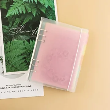 Durable A5 6 Ring Binder Cover for Stylish Organization