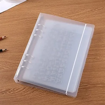 Durable A5 6 Ring Binder Cover for Stylish Organization