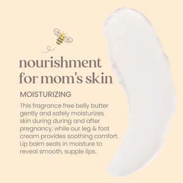 Burt's Bees Pregnancy Essentials Gift Set for Moms