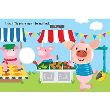 This Little Piggy Puppet Book For Interactive Storytime