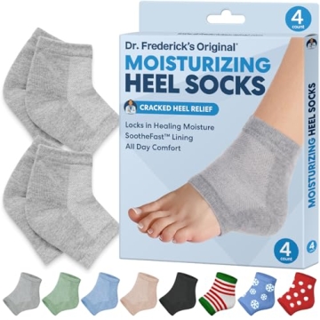 Dr. Frederick's Moisturizing Heel Socks for Cracked Heels