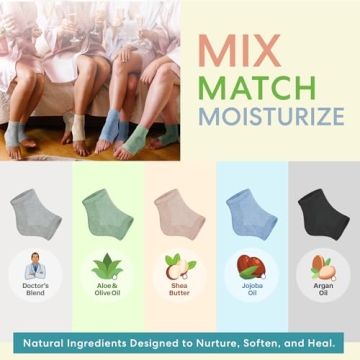 Dr. Frederick's Moisturizing Heel Socks for Cracked Heels