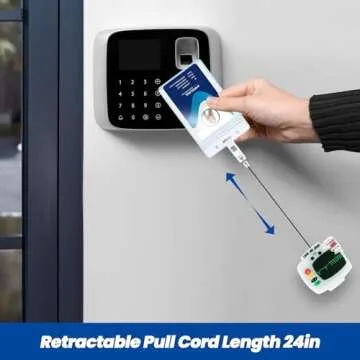 Drop The Beat Badge Reel, Funny ER ICU Nurse Badge Reel, Retractable RN Nurse Badge Holder, Cardiac Badge Reel, Nursing Student ID Badge Clip, CNA MA Medical Worker Nurse Accessories for Work