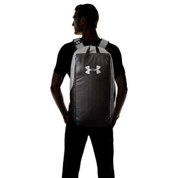 Under Armour Men's UA Contain 4.0 Backpack Duffle - Gray