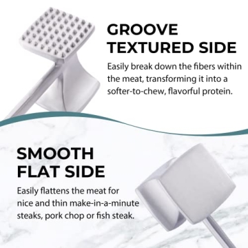 KITEXPERT Meat Tenderizer Hammer for Easy Cooking