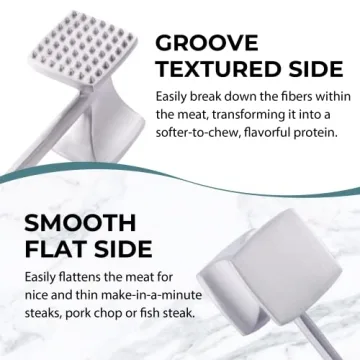KITEXPERT Meat Tenderizer Hammer for Easy Cooking