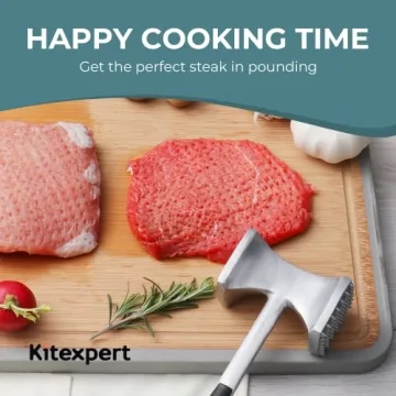 KITEXPERT Meat Tenderizer Hammer for Easy Cooking