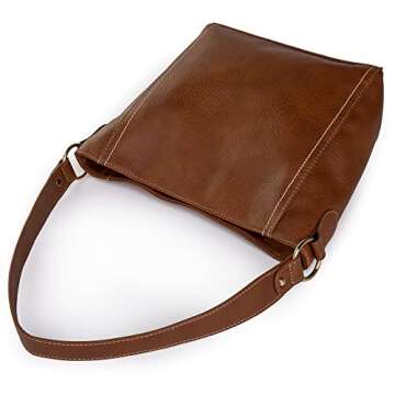 Montana West Purses for Women Vegan Leather Shoulder Purses and Handbags Hobo Bags for Women MWC-070BR