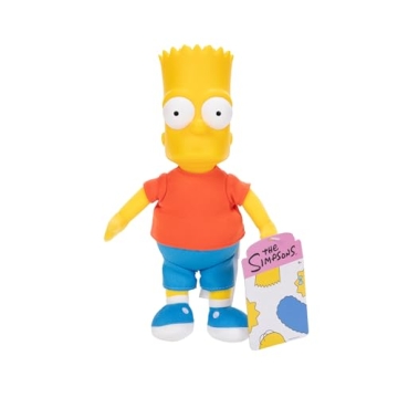 Disney The Simpsons Bart Plush | Soft Fabric & Sculpted Head
