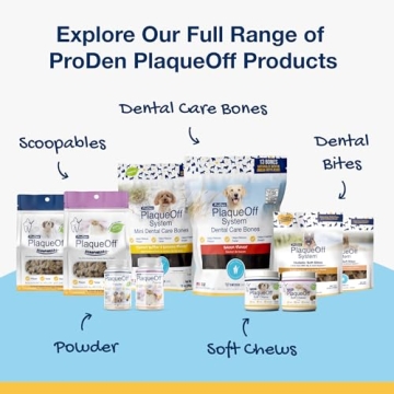 ProDen PlaqueOff Powder for Pets - Freshen Breath & Clean Teeth