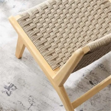 Stylish Modway Saoirse Woven Rope Lounge Chair