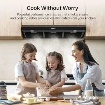 FIREGAS 36 Inch Under Cabinet Range Hood - Sleek & Efficient