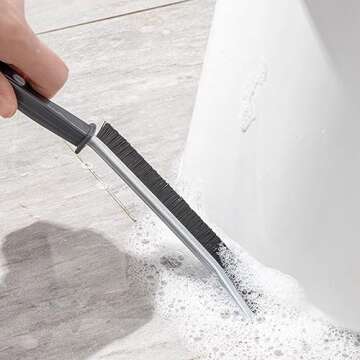 Bestylez 5PCS Crevice Cleaning Brush Skinny Hard Bristle Fine Gap Brush Multifunction Grout Brushes for Dead Corner Groove Tiles Gap