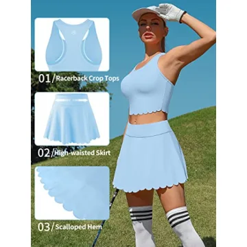 Stylish ATTRACO Women's Tennis Outfit for Activewear