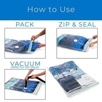 MagicBag Instant Space Saver - Jumbo Flat Storage Bags