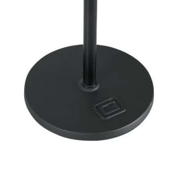 Gator Frameworks GFW-MIC-1001 Deluxe 10 Inches Round Base Mic Stand