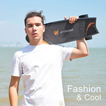 Windseeker Electric Skateboard with Remote Control for All Levels