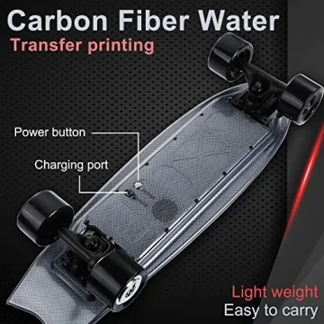 Windseeker Electric Skateboard with Remote Control for All Levels