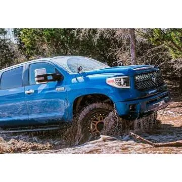 Cali Raised LED Low Profile Ditch Light Mounting Brackets Fits 2014-2021 Tundra