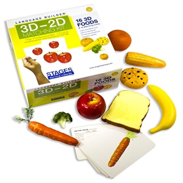 Stages Learning 3D-2D Flash Cards Toy for Kids