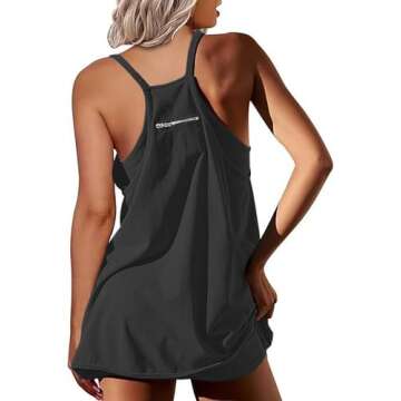 Ebifin Women's Summer Mini Dress Casual Tennis Dress