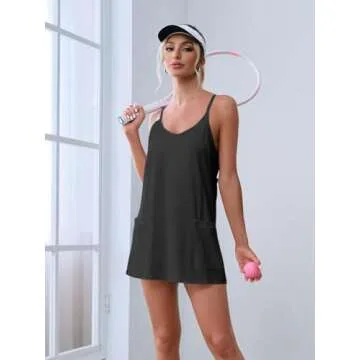 Ebifin Women's Summer Mini Dress Casual Tennis Dress