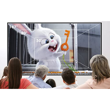 PVO Mini Projector - Portable LED Projector for Kids