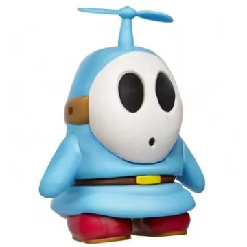 Super Mario Blue Shy Guy Poseable Figure for Kids & Collectors