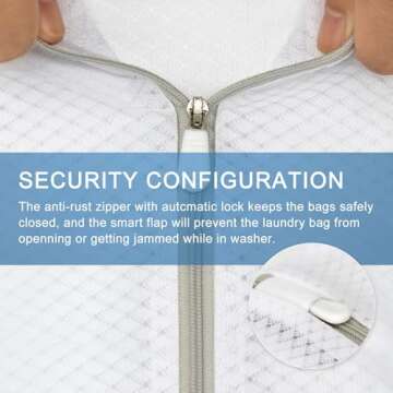 Durable Laundry Bags for Delicates - 3Pcs Set