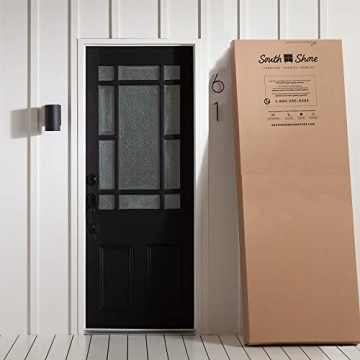 Stylish South Shore Axess 5-Shelf Narrow Bookcase