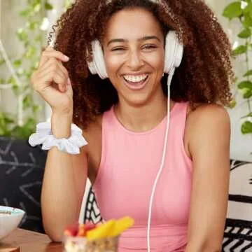 2Pcs 80s Neon Hair Scrunchies Elastics White Large Scrunchie White Scrunchy Hair Bands Hair Ties for Women and Girls