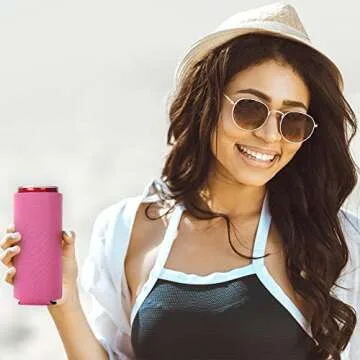 Slim Can Cooler Sleeves 12 Pack– Blank Foldable Neoprene 12oz Can Insulators – Skinny Beverage Coolers for Beer & Soda – Sublimation-Ready (Pink)