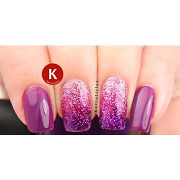 NYK1 Ultra Fine Glitter Pots - Perfect for Face, Hair & Crafts