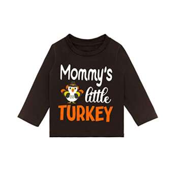 LENSOUS Newborn Baby Thanksgiving Outfit - Cute & Comfy