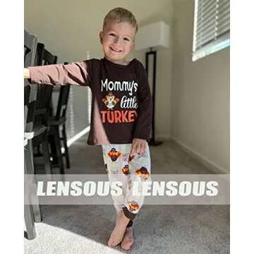 LENSOUS Newborn Baby Thanksgiving Outfit - Cute & Comfy