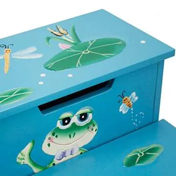 Fantasy Fields Froggy Kids Step Stool with Storage