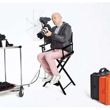 Tangkula Director’s Chair: Collapsible & Stylish